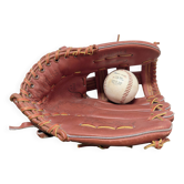 Gant et balle de baseball