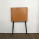Foldable wood and metal table