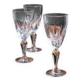 Lot de 3 verres à pied « Blandine »