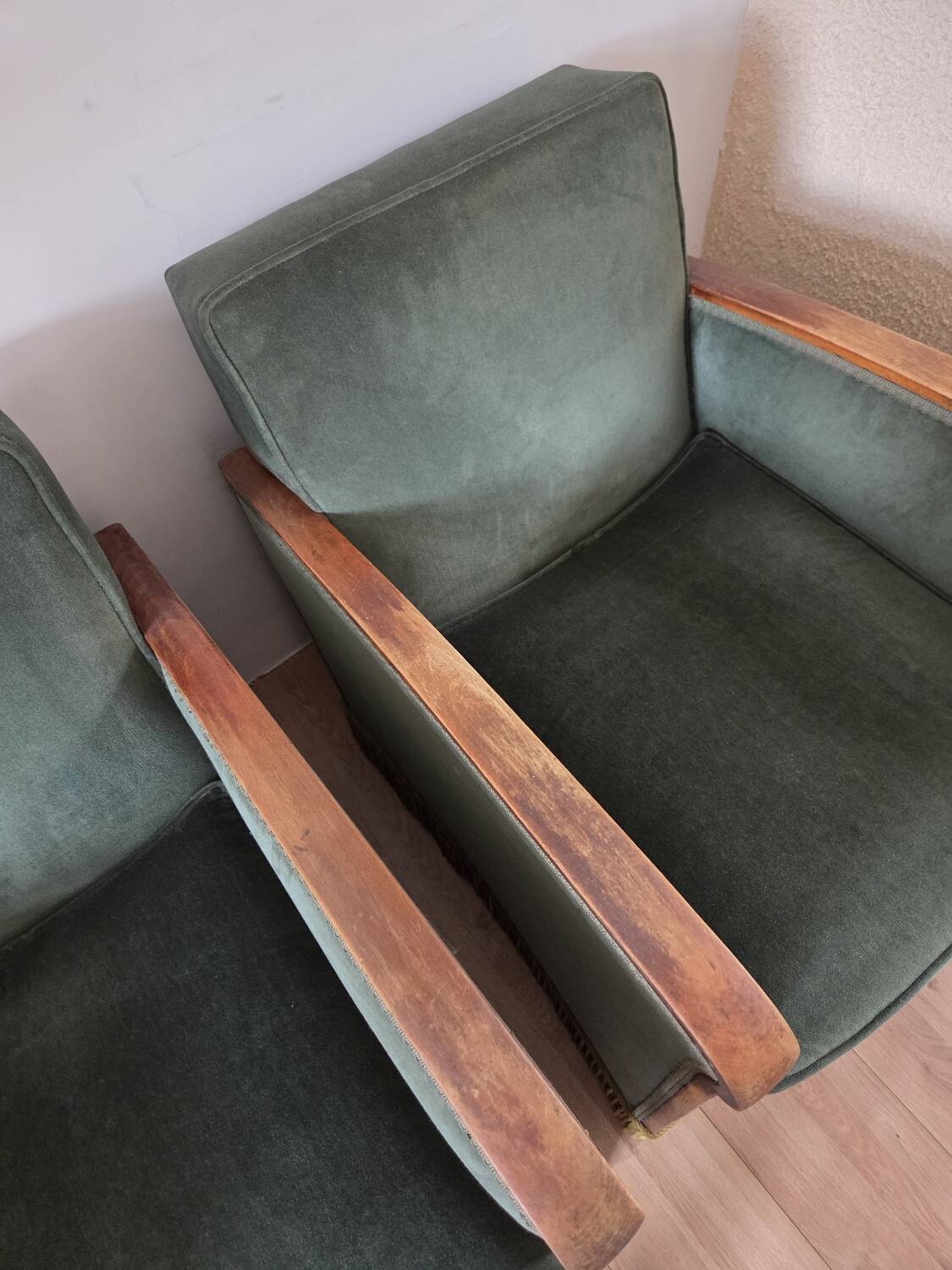 Paire de fauteuils Art Déco