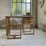 Architect's desk and stool from the 70s