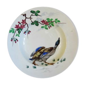 Assiette creuse en faïence