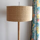 Vintage rattan lamppost