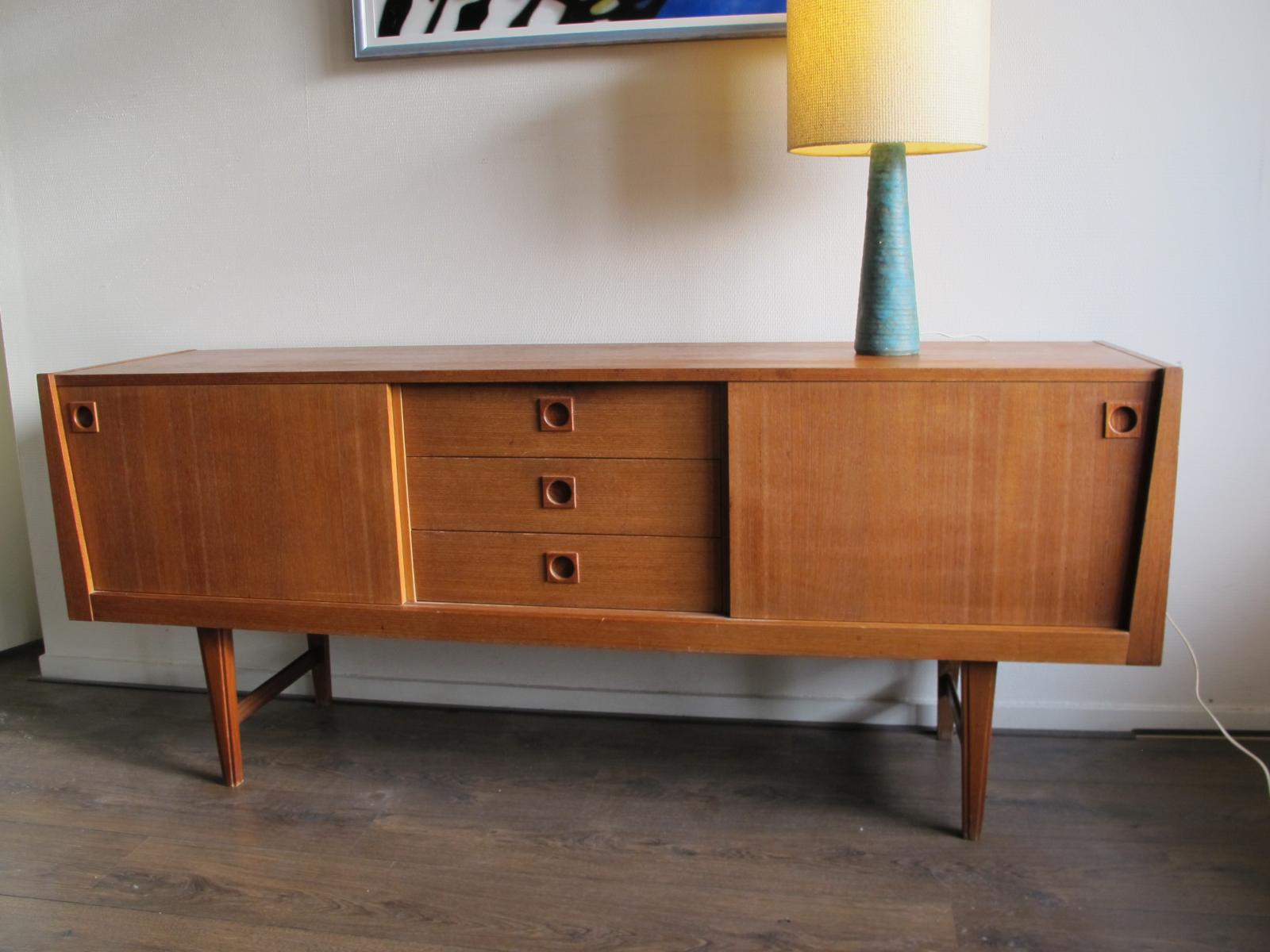 Lampe de bureau vintage en céramique Pays-Bas 1960s