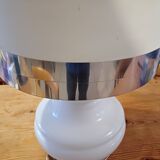 Vintage 1970s White Opaline Lamp