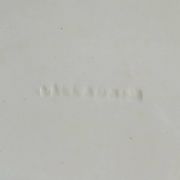 Old Vallauris slipware plate