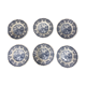 English service 6 hollow plates Enoch Wedgwood