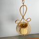 Vintage rattan suspension, 1950