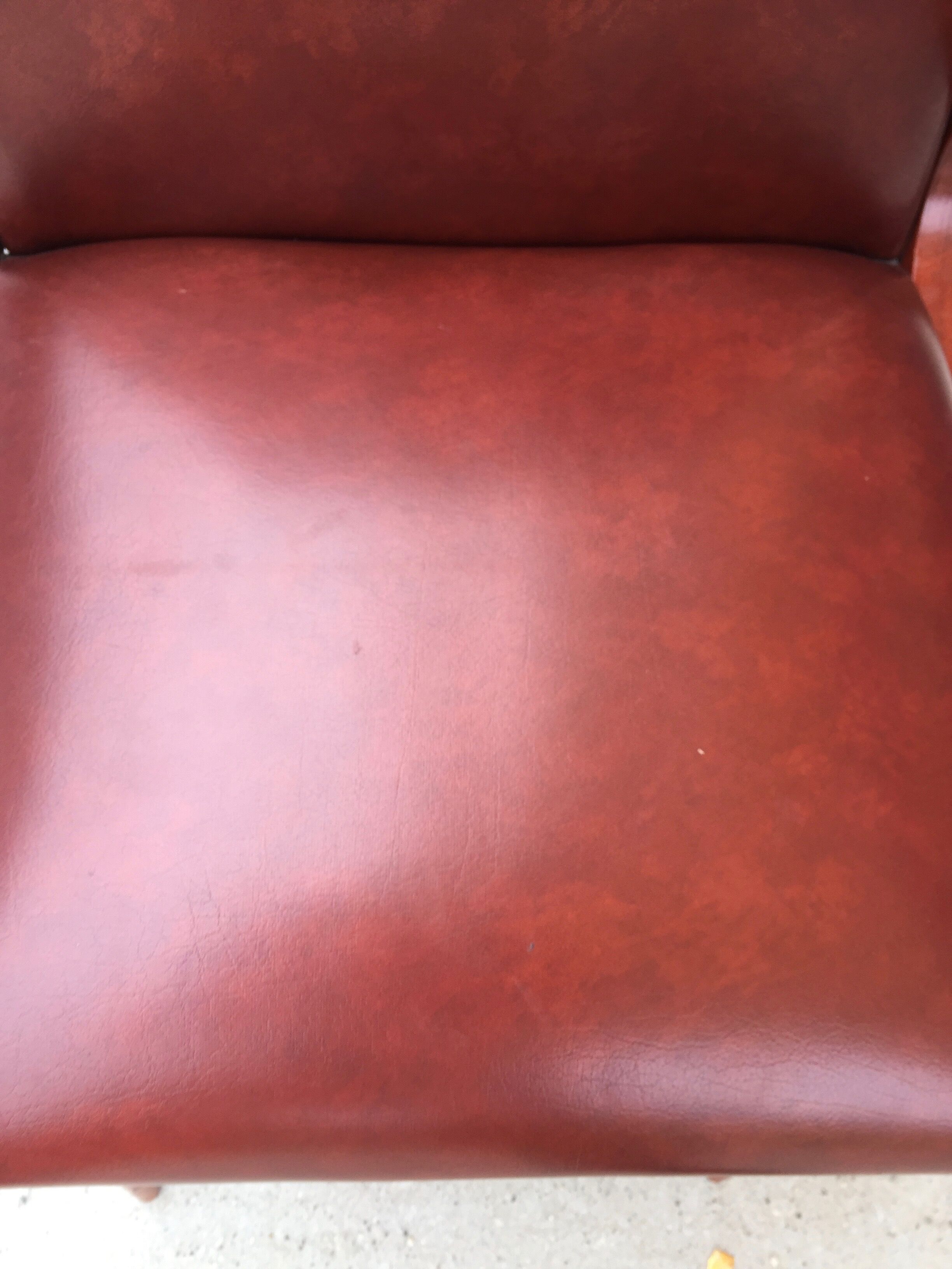 Moleskine chair circa 1960