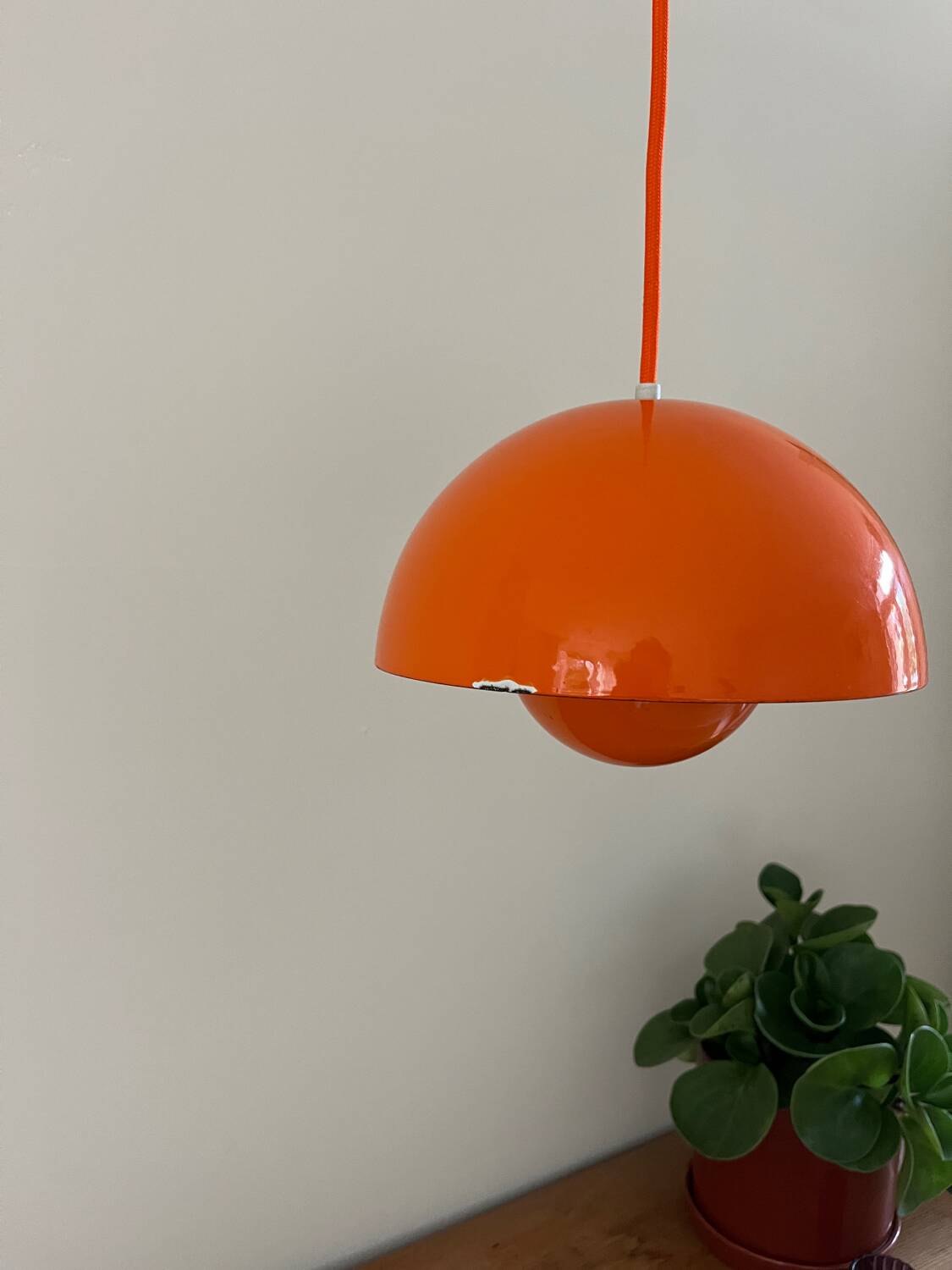 Vintage Verner Panton Flowerpot lamp - Louis Poulsen - Danish design