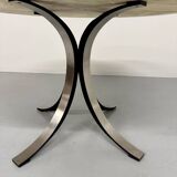 Round marble table T69 design Osvaldo Borsani for Tecno year 70