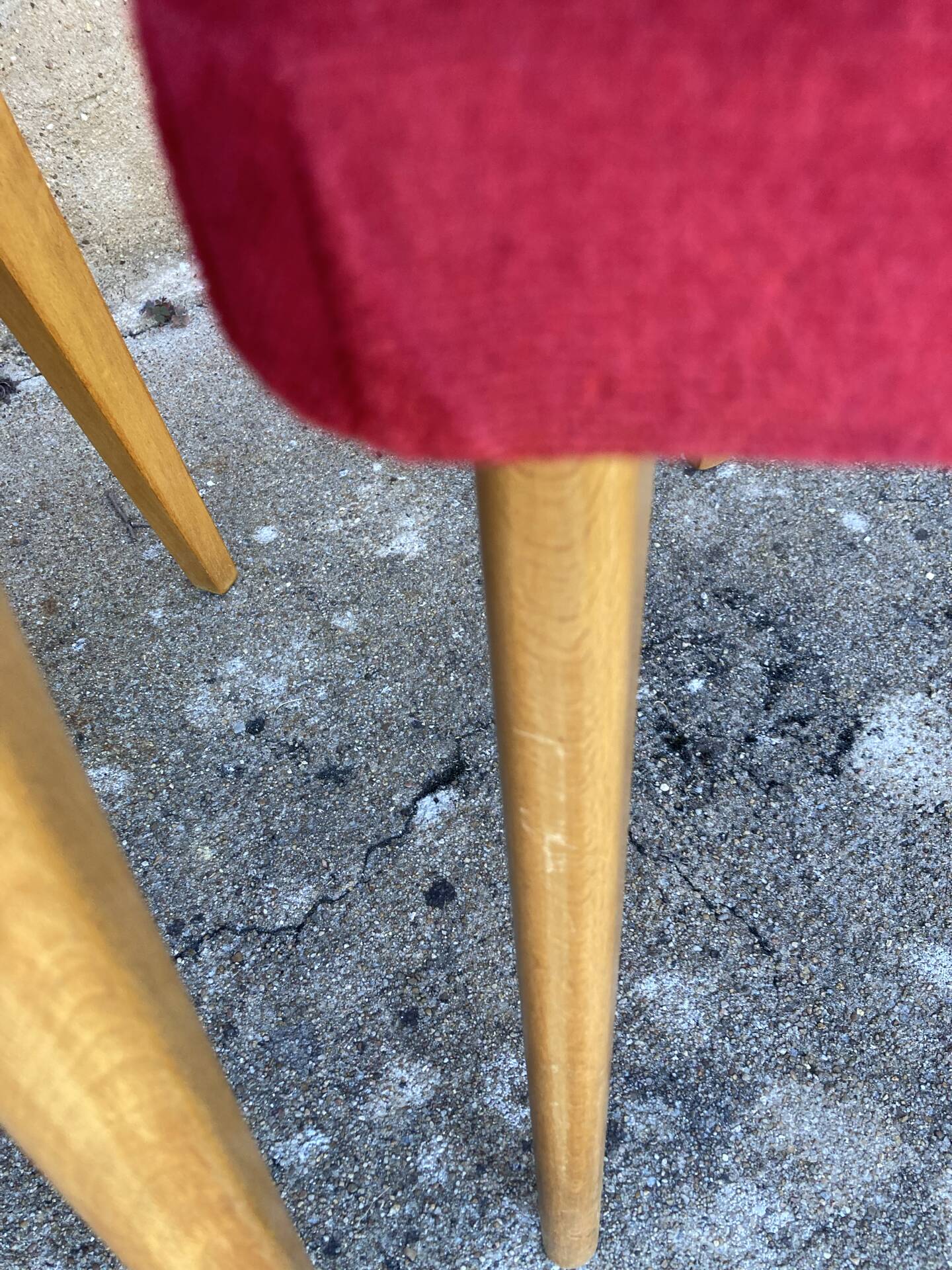 Lot de 5 chaises vintage