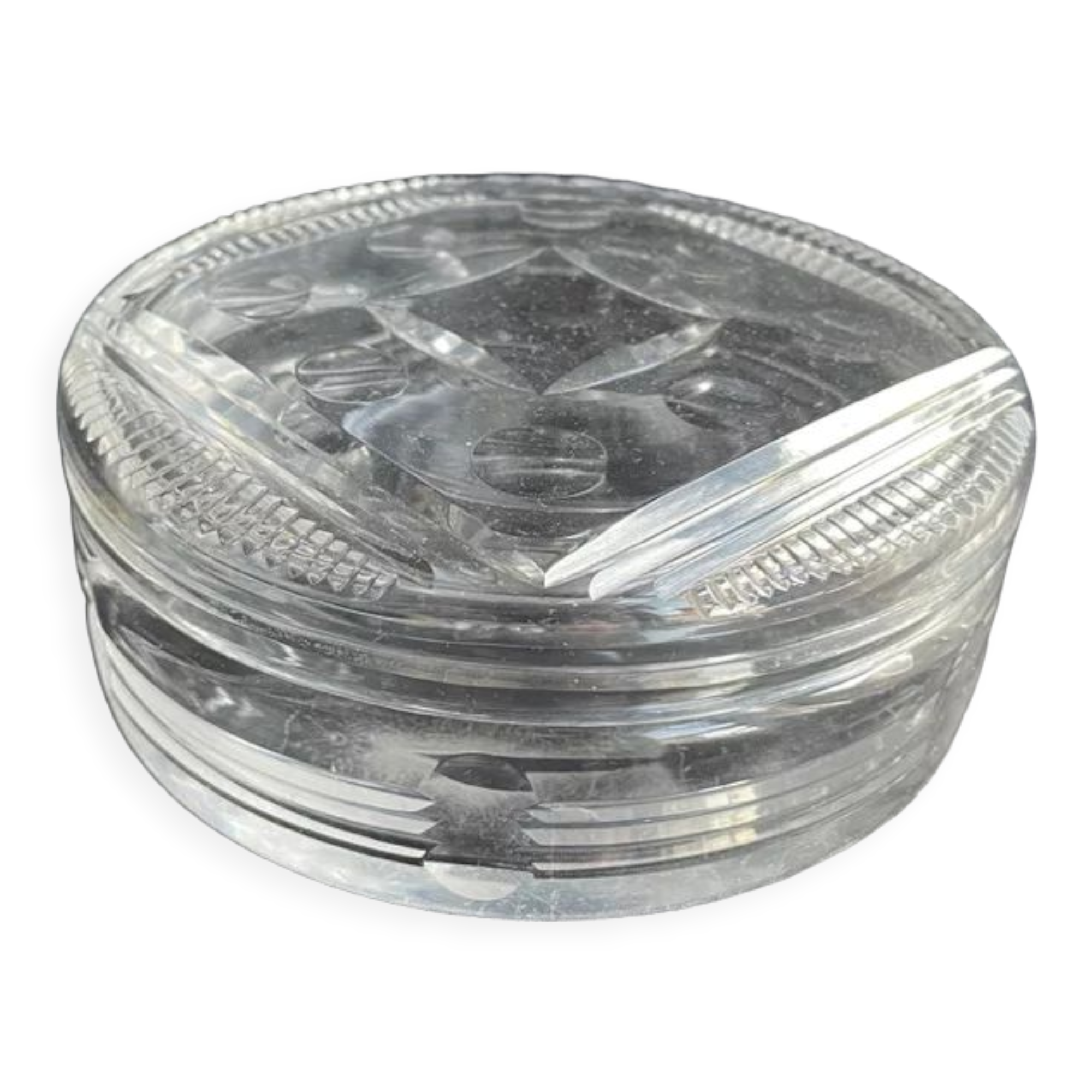 Saint Louis candy box in cut crystal