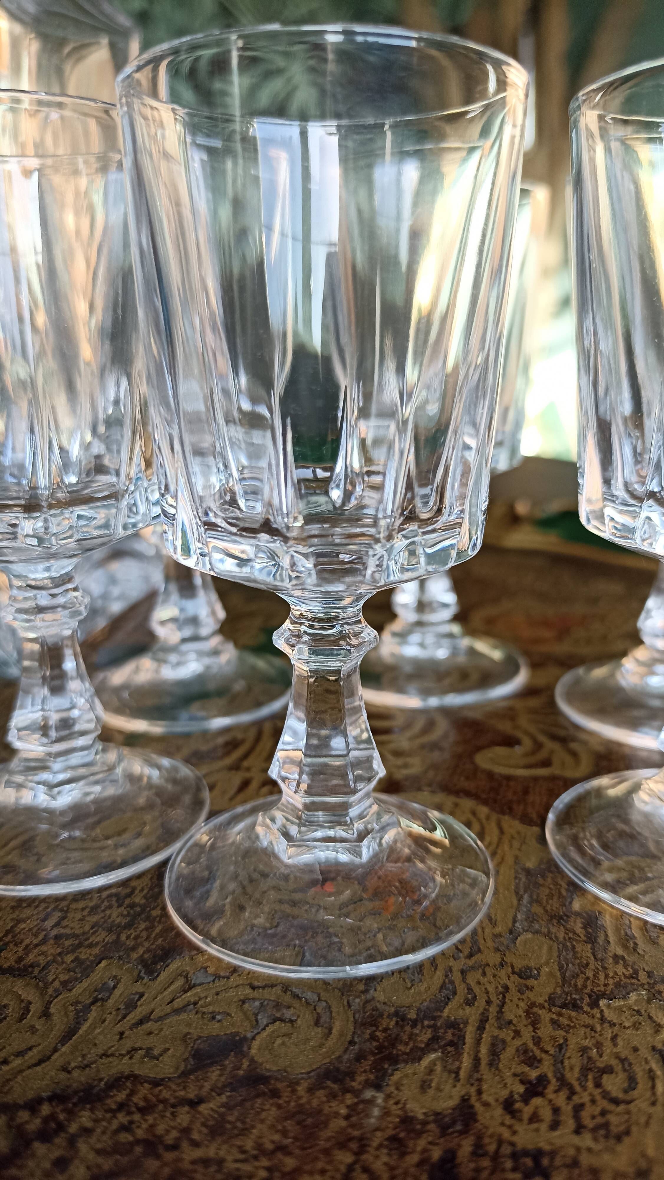 Verres à liqueur cristal