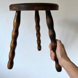Vintage tripod stool