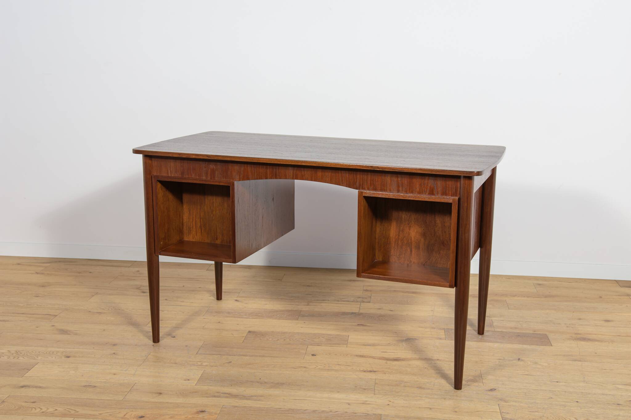 Mid-Century Freestanding Teak Desk, Denmark, 1960s