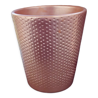 Vase doré