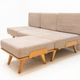 Mid century corner folding sofa by František Jirák for Tatra nábytok, 1960´s, Czechoslovakia