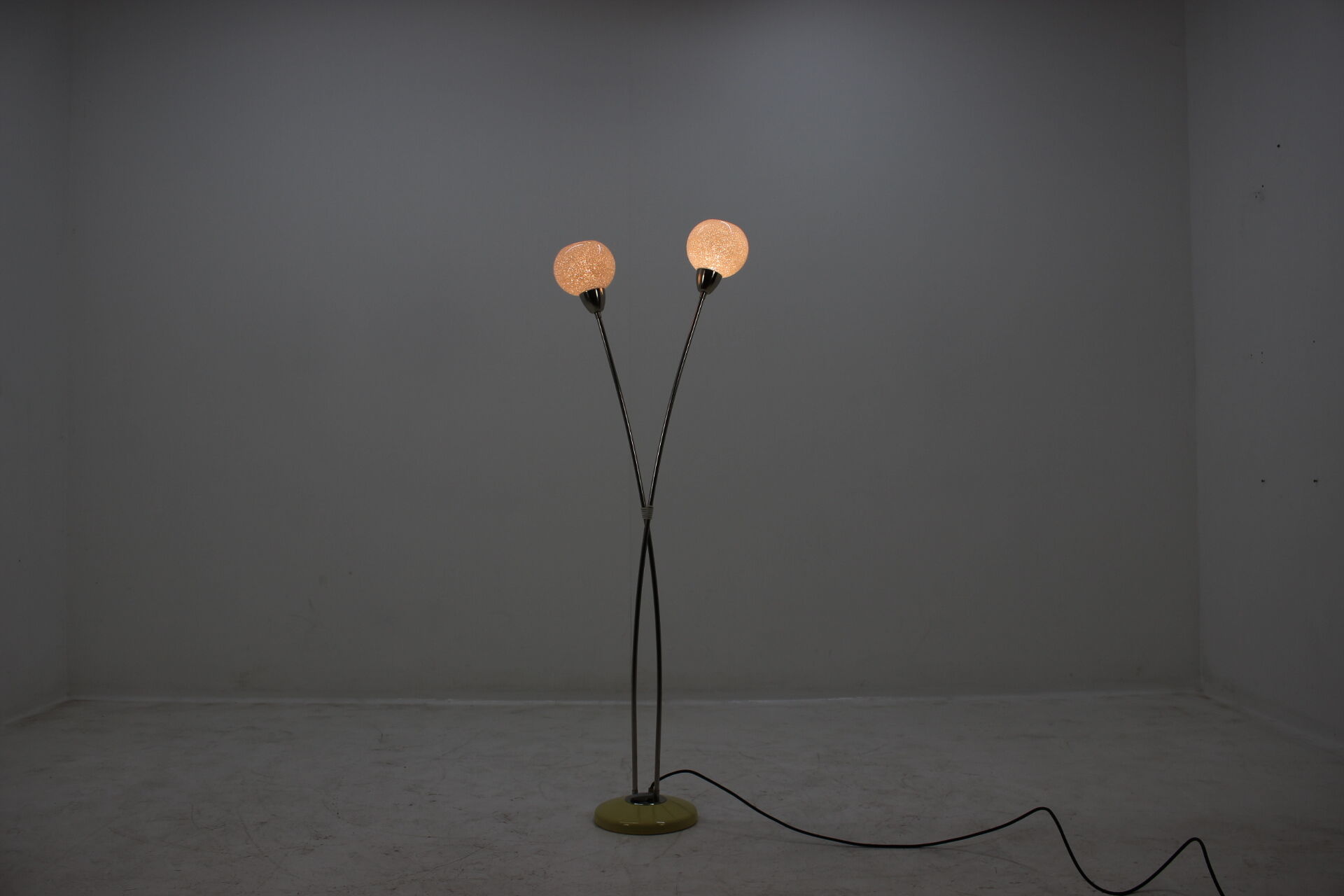 Vintage floor lamp by Kamenický Šenov, Czechoslovakia, 1950s