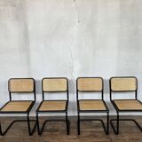 Series of 4 chairs b32 Marcel Breuer 1970