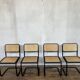 Series of 4 chairs b32 Marcel Breuer 1970