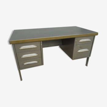 Bureau metallique des années 1950 flambo