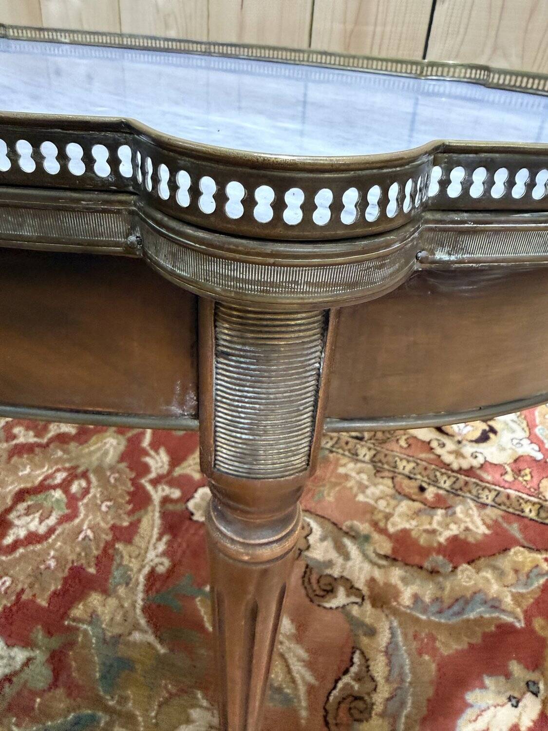 Louis XVI style bouillotte table