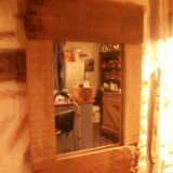 Oak mirror 52x86cm
