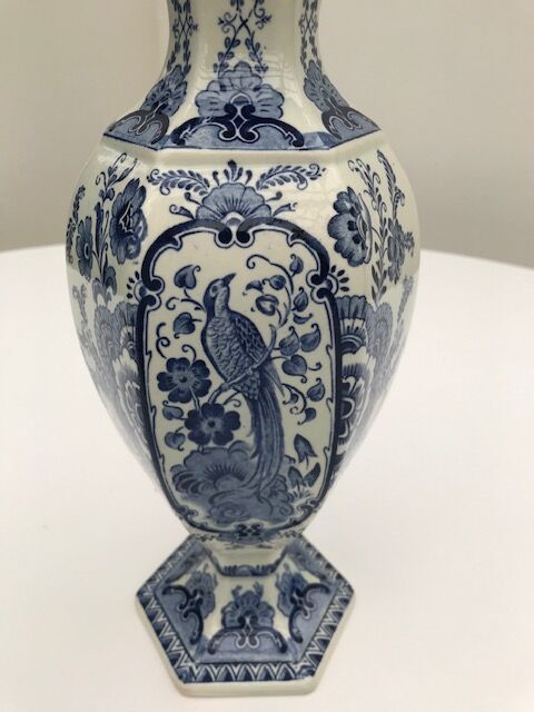 Baluster vase bosch delft signed