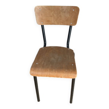 Chaise bois vintage