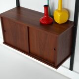 Teak shelving unit, Danish design, 1960s, production: Denmark