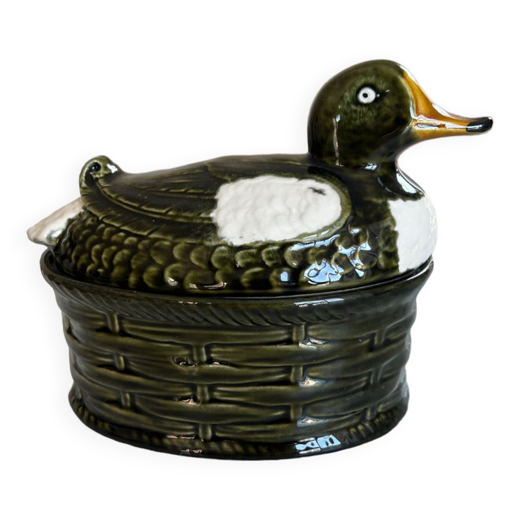 Duck terrine in slurry