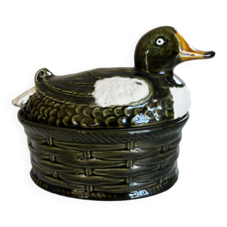 Duck terrine in slurry