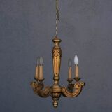 Gloss wood Golden 4 lights