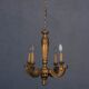 Gloss wood Golden 4 lights