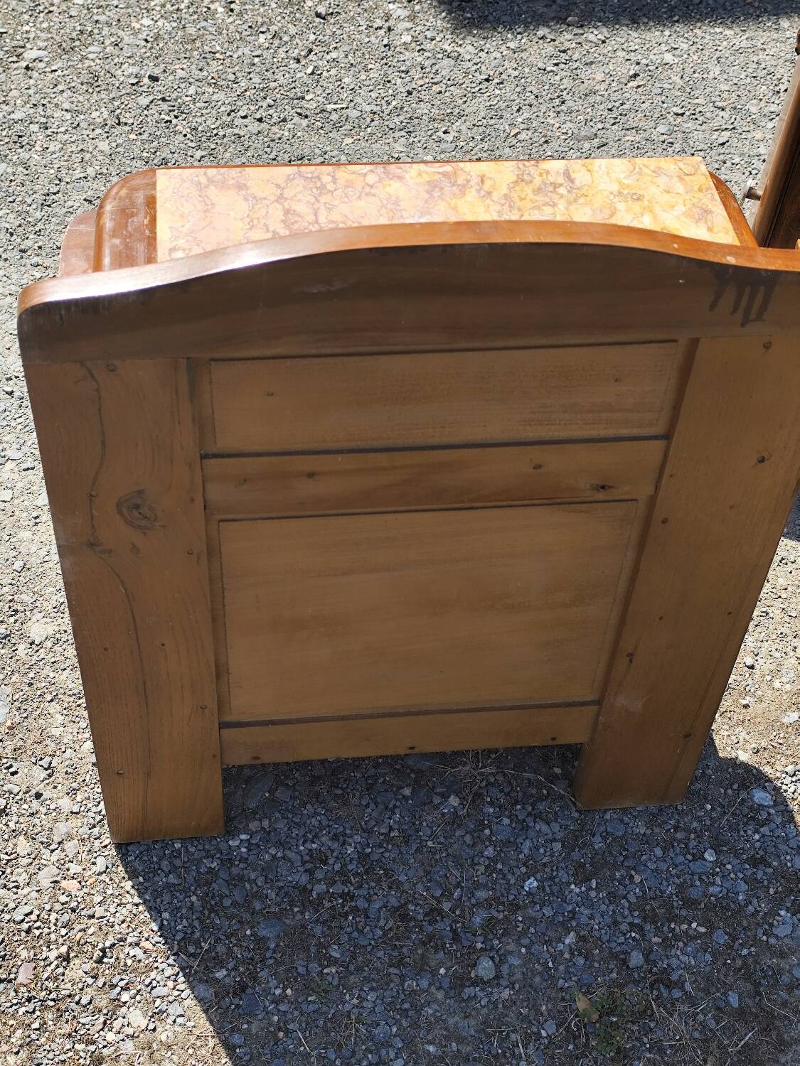 Paire de chevets bois année 50