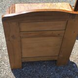 Paire de chevets bois année 50