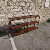Large 20th century mahogany shelf