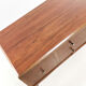 British vintage walnut mid century dressing table