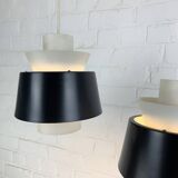 Pair of Tivoli Jørn Utzon pendant lights for Nordisk Solar Denmark, 1950-60s
