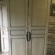 Double pine closet doors