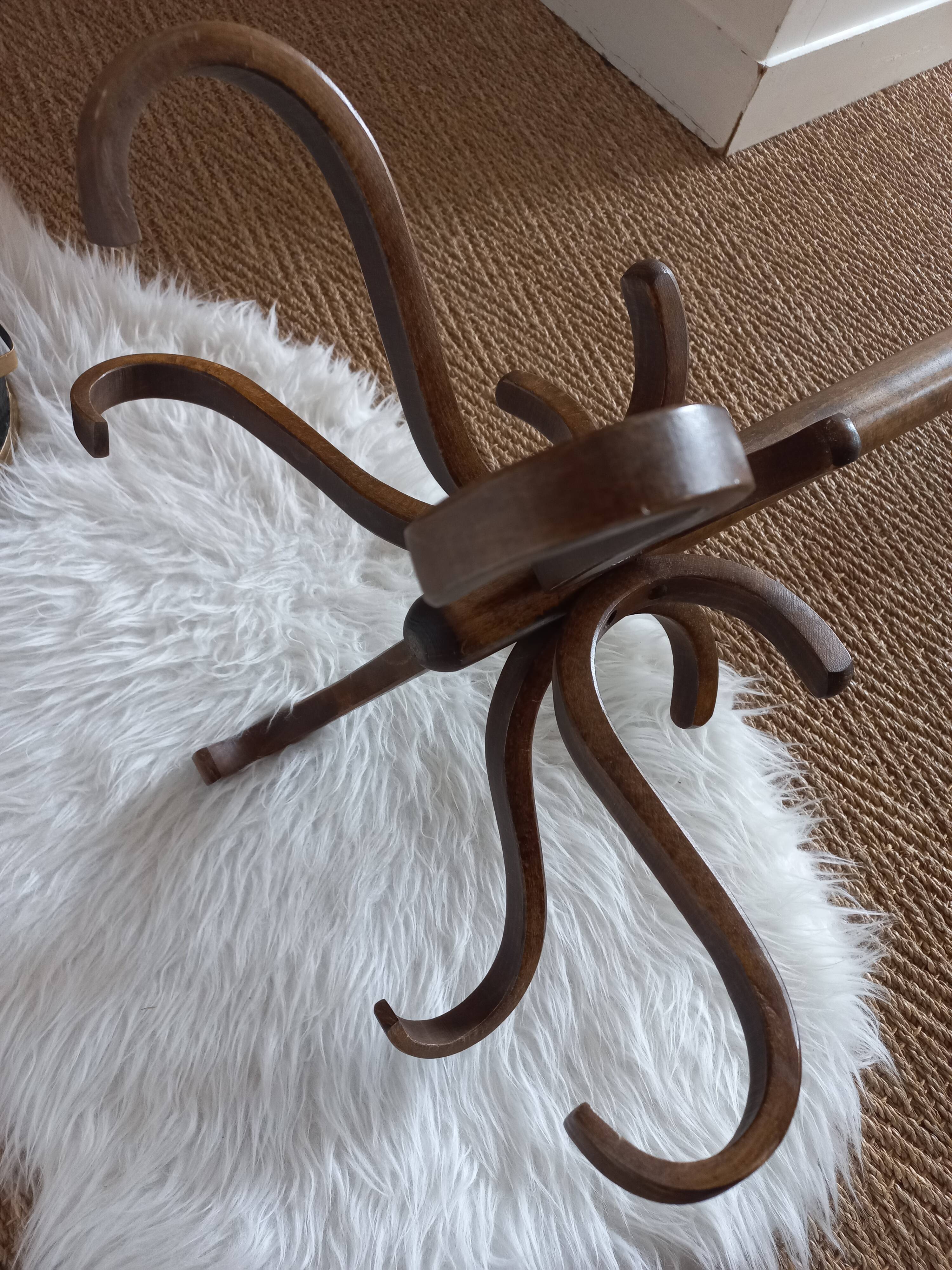 Vintage parrot coat rack