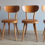 Lot 4 Baumann chairs