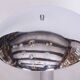 Original artdeco table lamp, chrome, functional electrification, czechia, 1930s