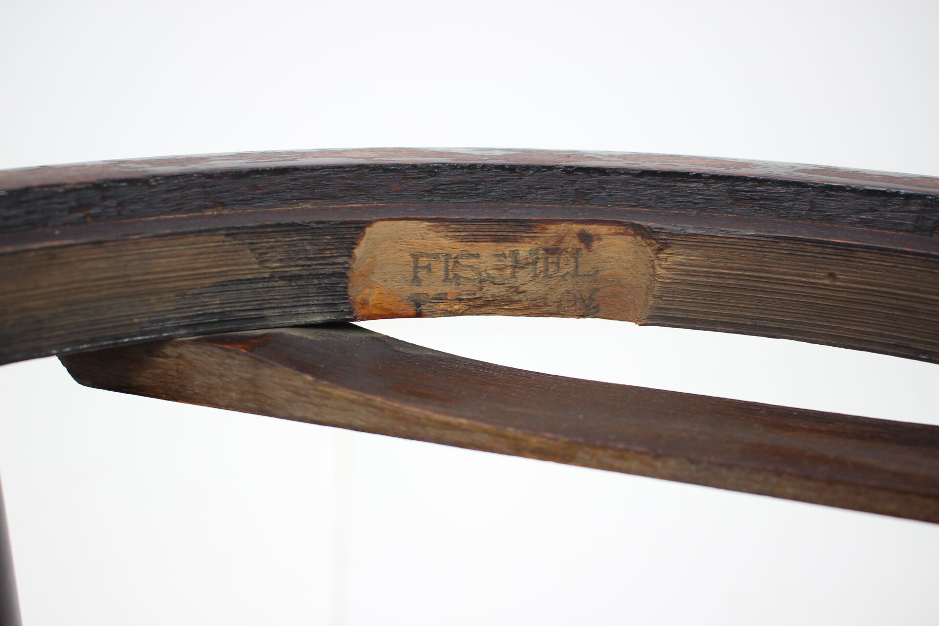 Wooden stool Fischel, circa 1910