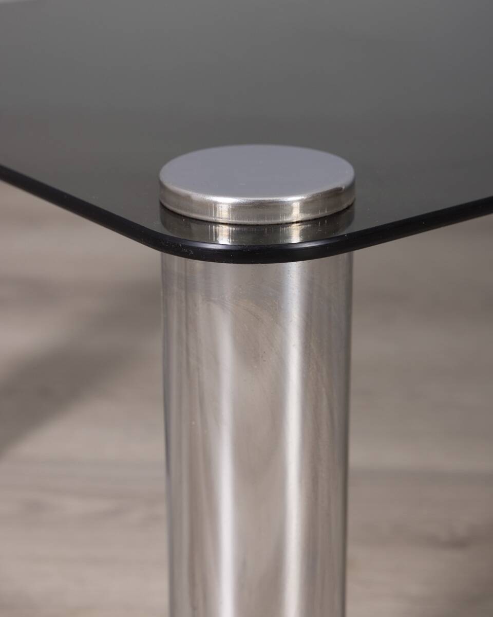 Vintage 1970s coffee table designed by marco zanuso for zanotta