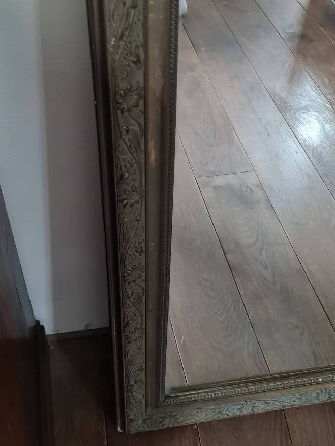 Large Louis Philippe mirror 137 x 83