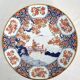 5 Japanese porcelain plates with geisha hand decoration