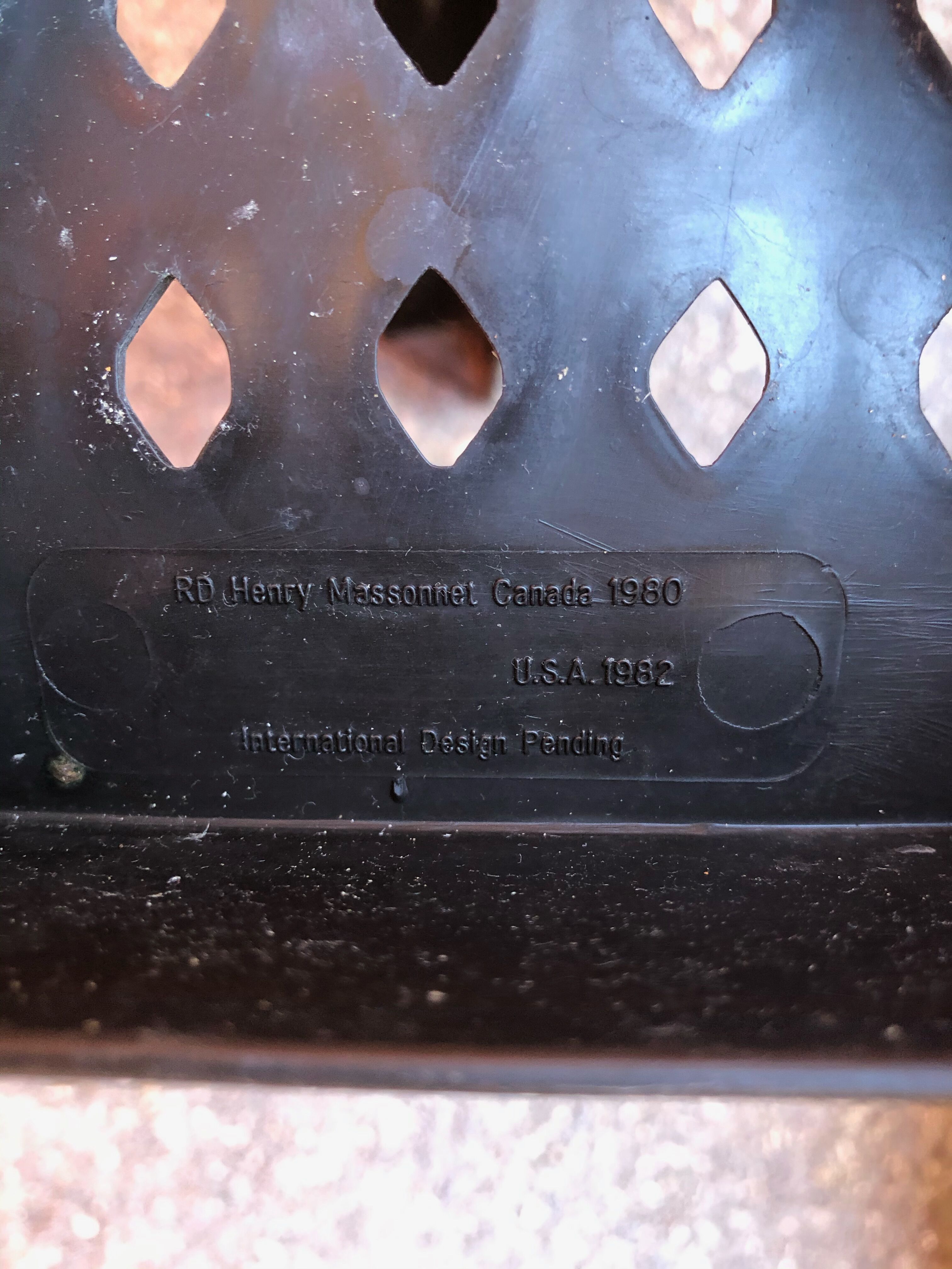 Henry Massonnet Canada Chairs published by Stamp