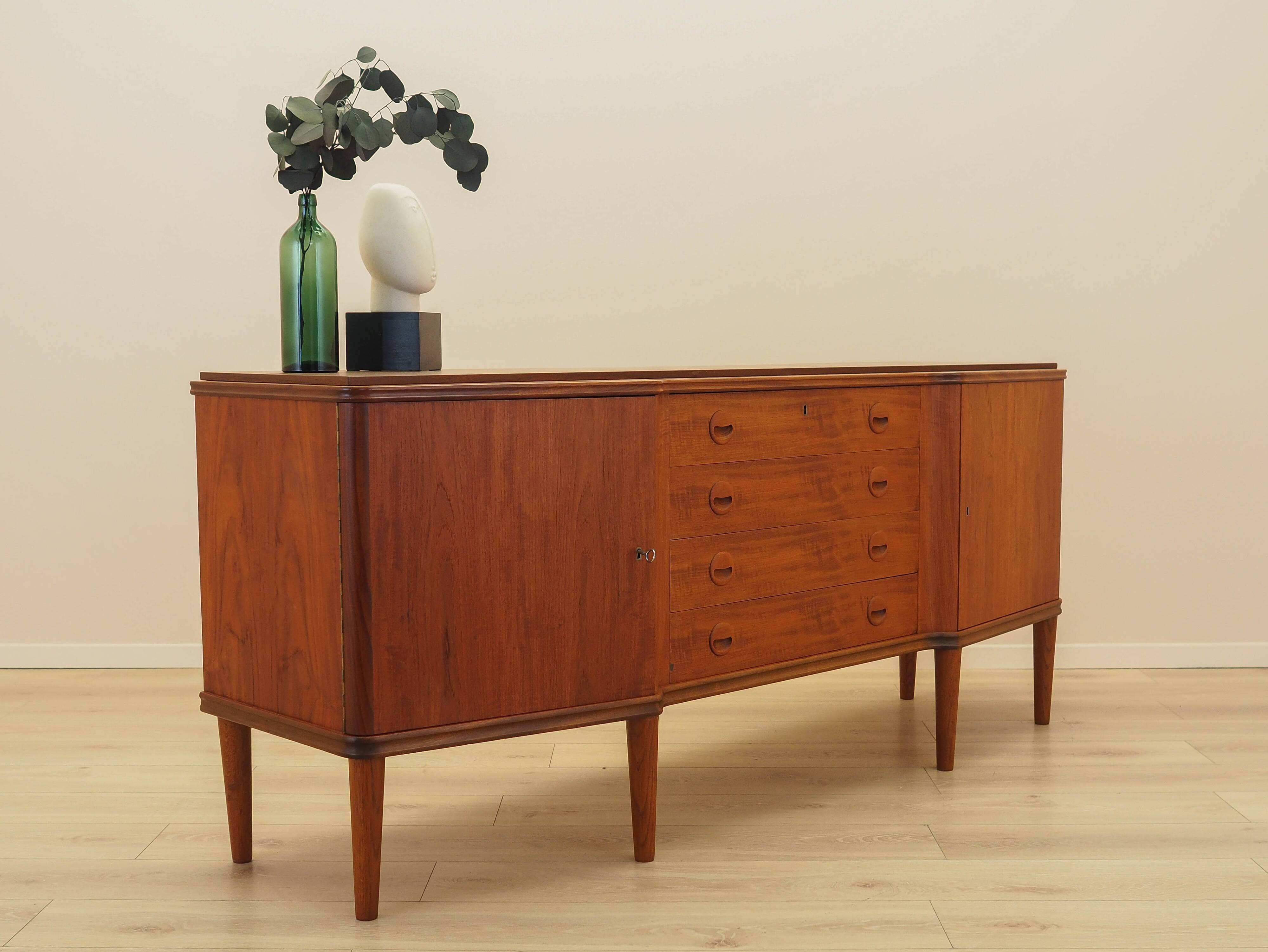 Teak sideboard, Danish design, 1960s, made in Denmark